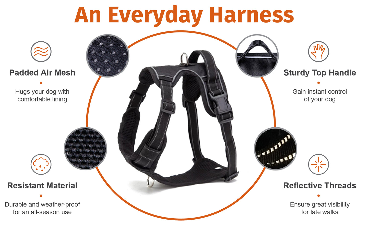 Extra Large Dog Harness