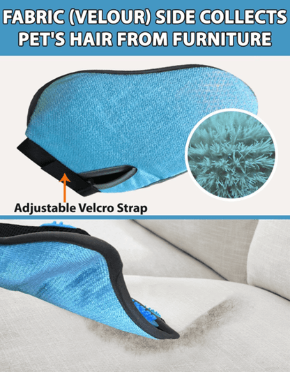 2-in-1 Pet Deshedding Tool For All Pets and Fur